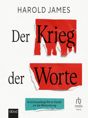 cover image of Der Krieg der Worte